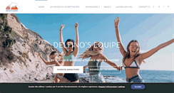 Desktop Screenshot of delfinoequipe.it